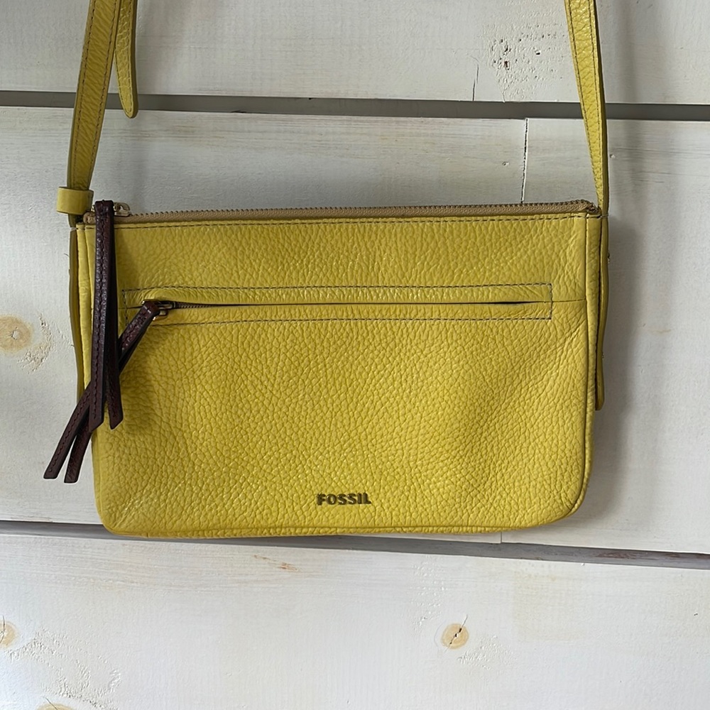 Leather FOSSIL crossbody